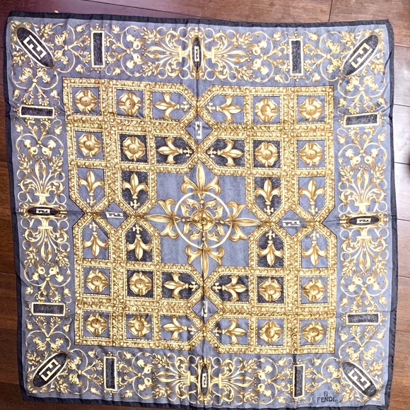 Fendi Accessories - * Fendi Scarf Silk Classic